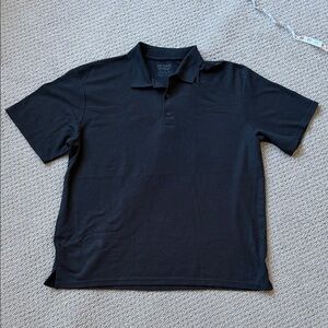 Gildan Men's Black Short Sleeve Polo Shirt